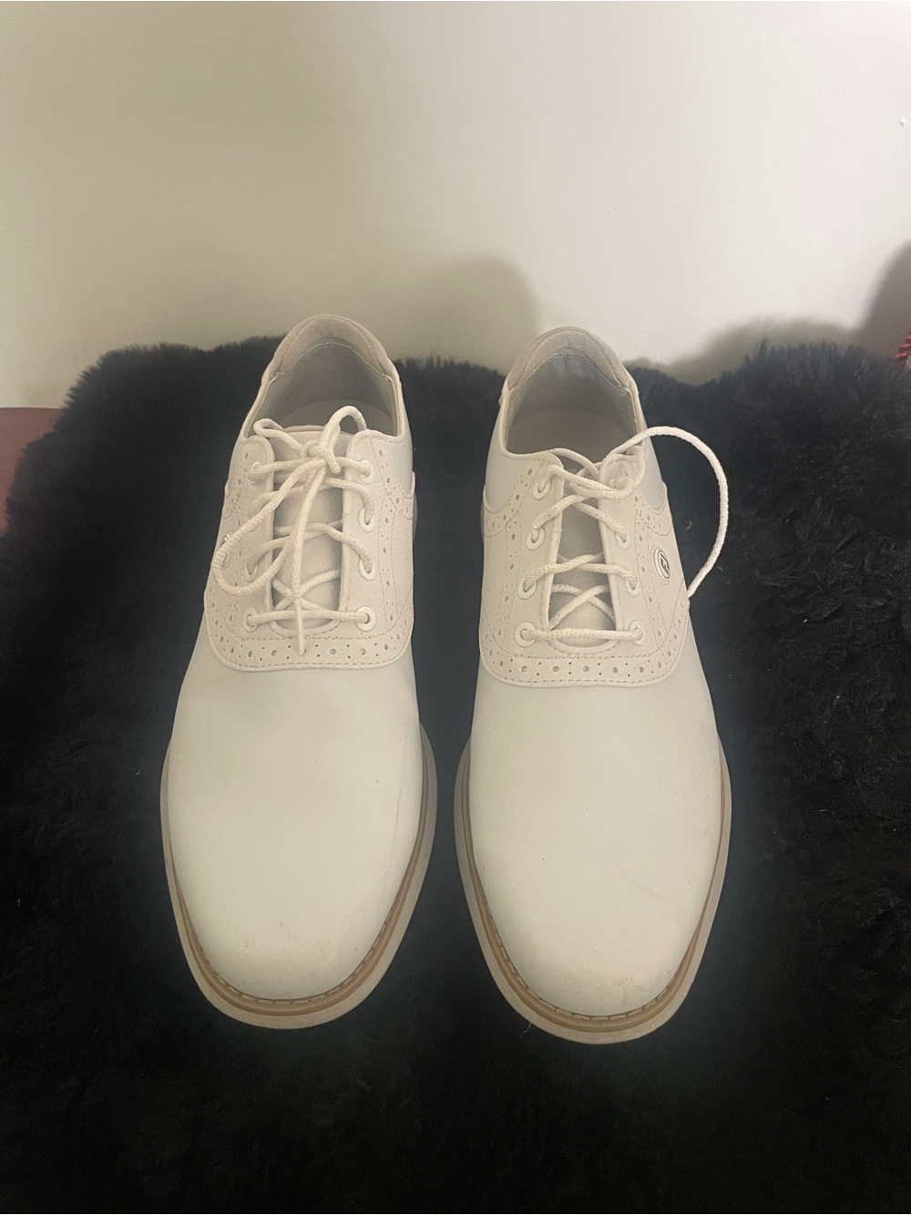 FootJoy White Athletic Golf Shoes